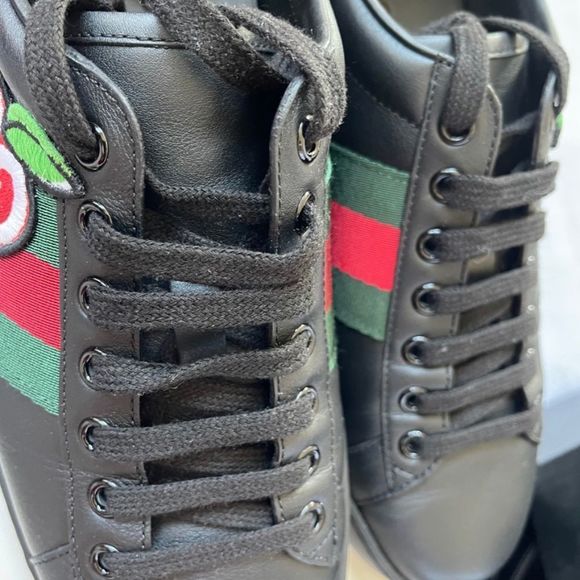 Gucci Ace Leather Sneakers